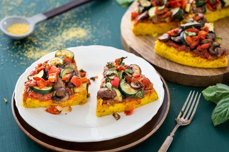 Polenta Pizza Pie