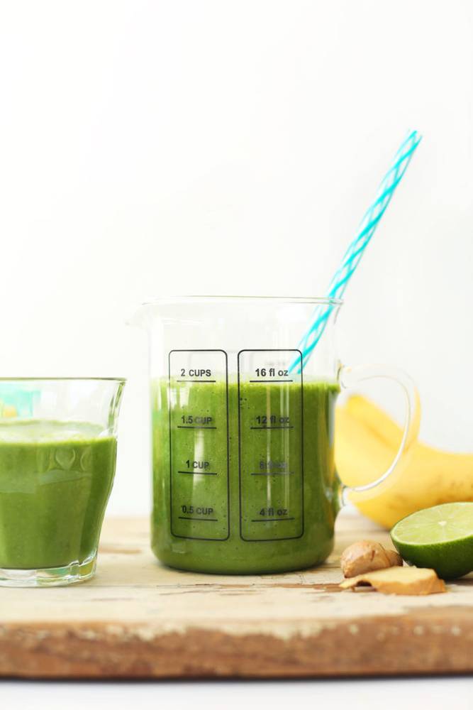 Ginger Colada Green Smoothie