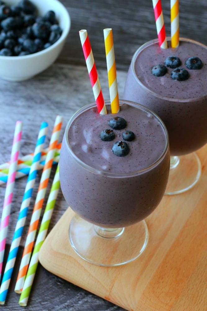 Blueberry Banana Smoothie