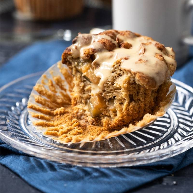 Low Carb & Keto Apple Muffins (i.e. Zucchini!)