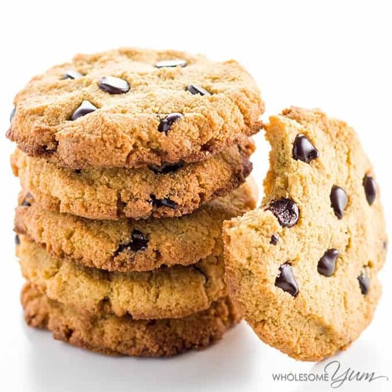 The Best Low Carb Keto Chocolate Chip Cookies Recipe With Almond Flour
