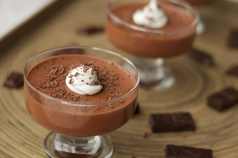 Vegan Peppermint Chocolate Mousse