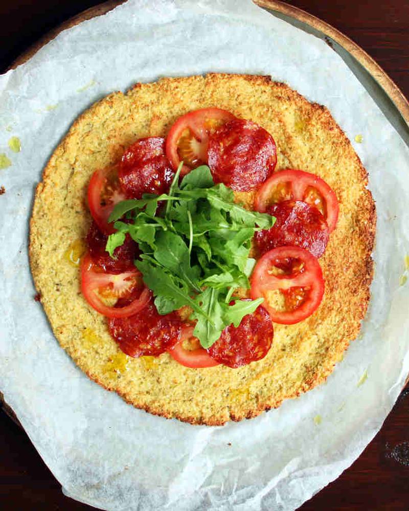 Keto Cauliflower Pizza