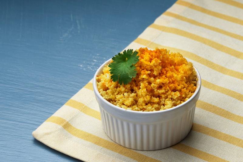 Low-carb cauliflower rice