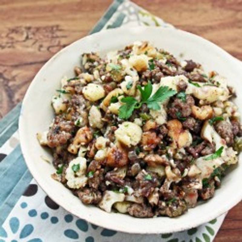 Low Carb & Gluten Free Turkey Stuffing/Dressing