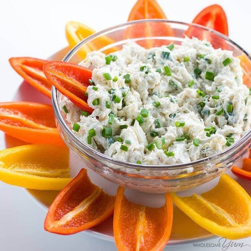 Easy Cold Crab Dip Recipe with Cream Cheese - 5 Minutes