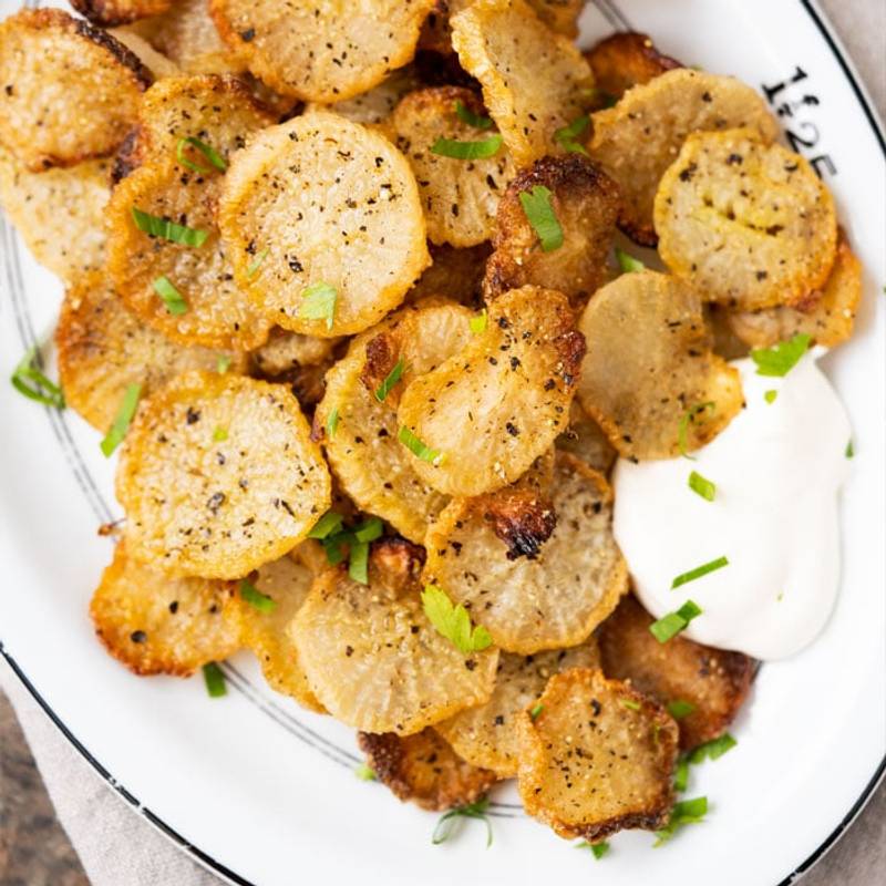 Low Carb & Keto Faux-tatoes (With Radishes!)