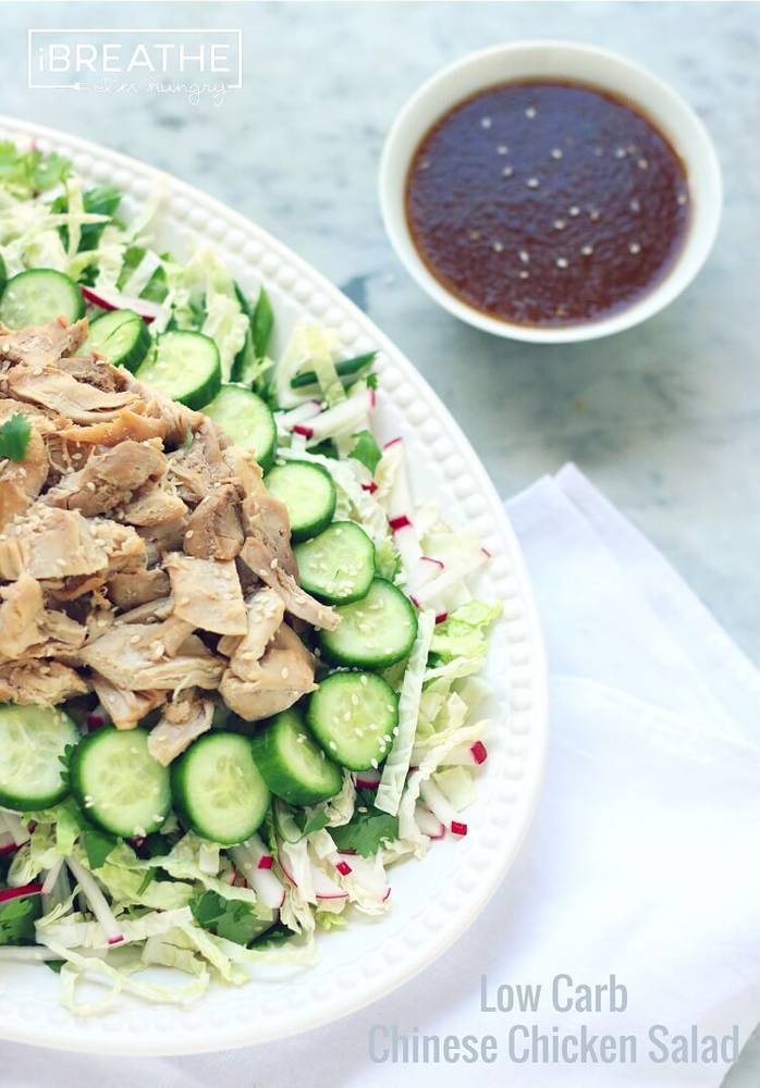 Low Carb Chinese Chicken Salad