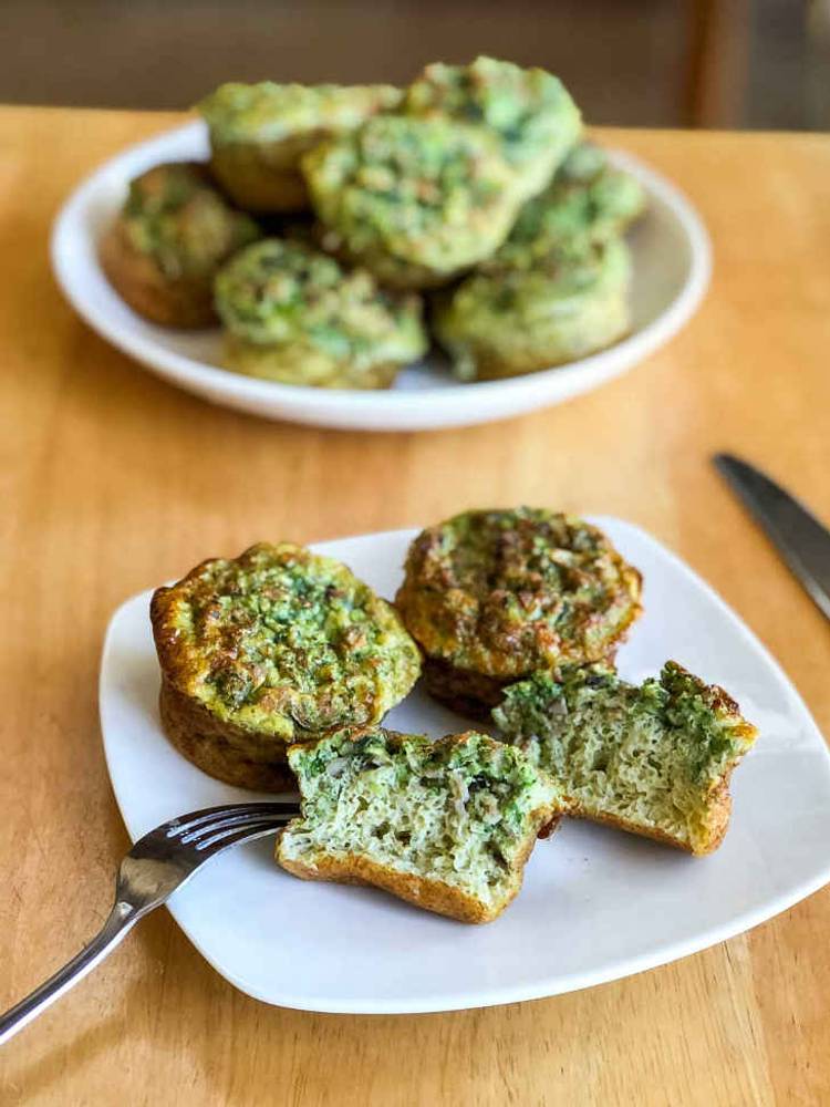 Keto Green Eggs and Ham Muffins Recipe