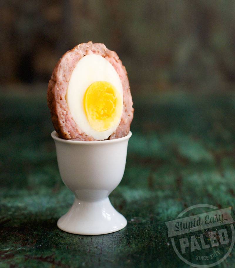 Paleo Breakfast Sausage Scotch Eggs Recipe