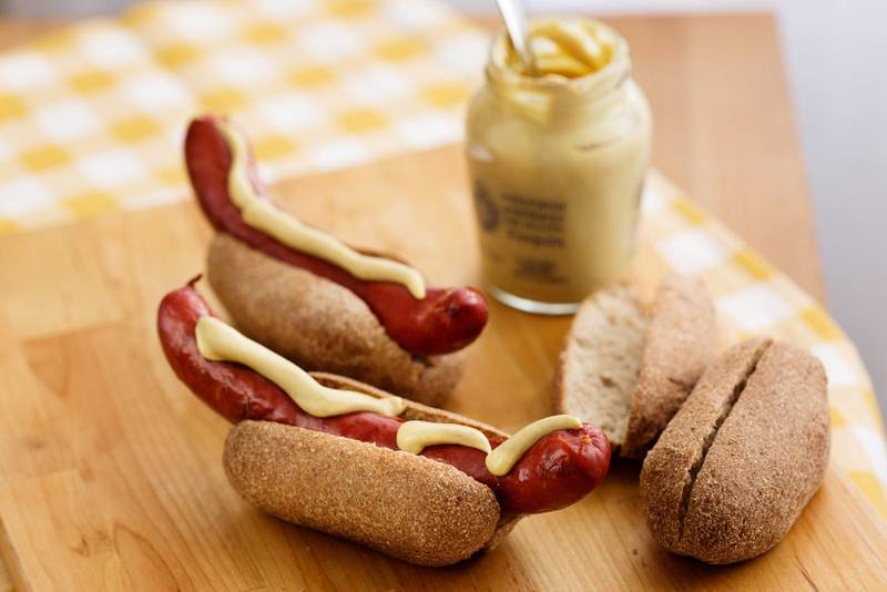 Keto hot dog buns