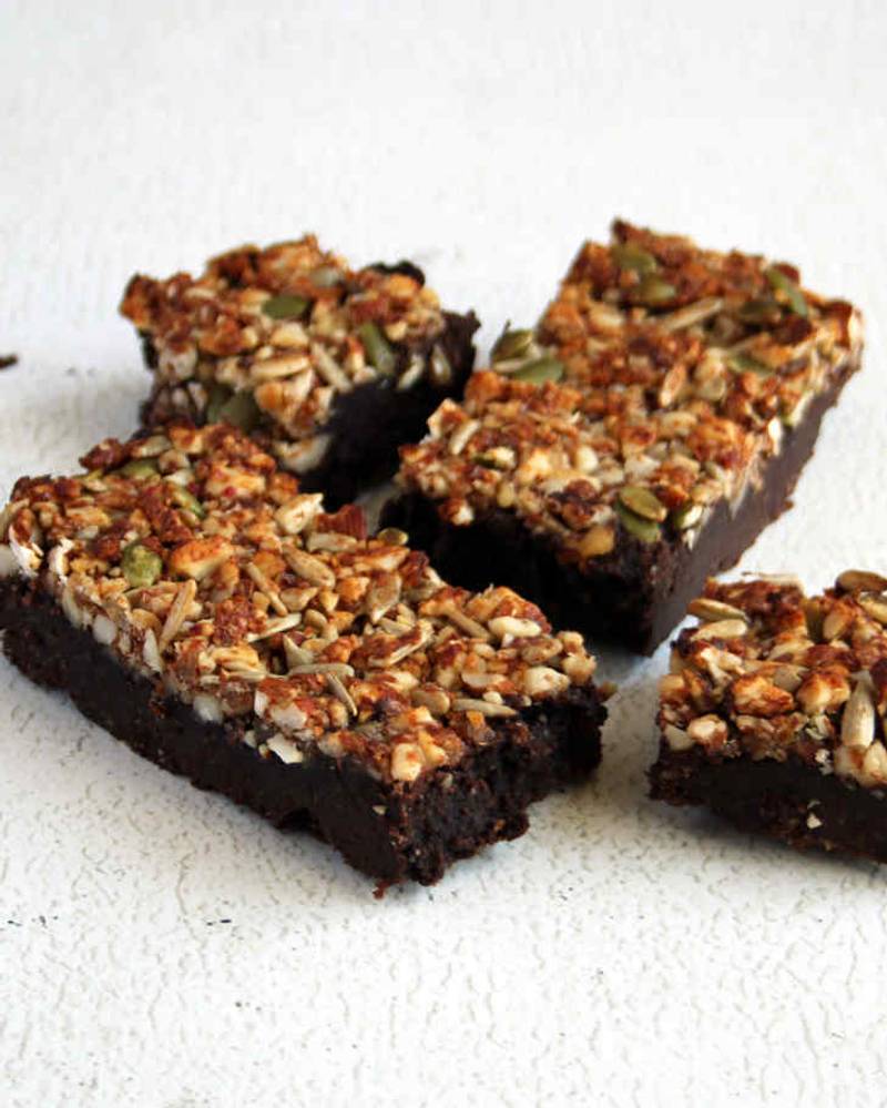 Keto Granola Brownies Recipe