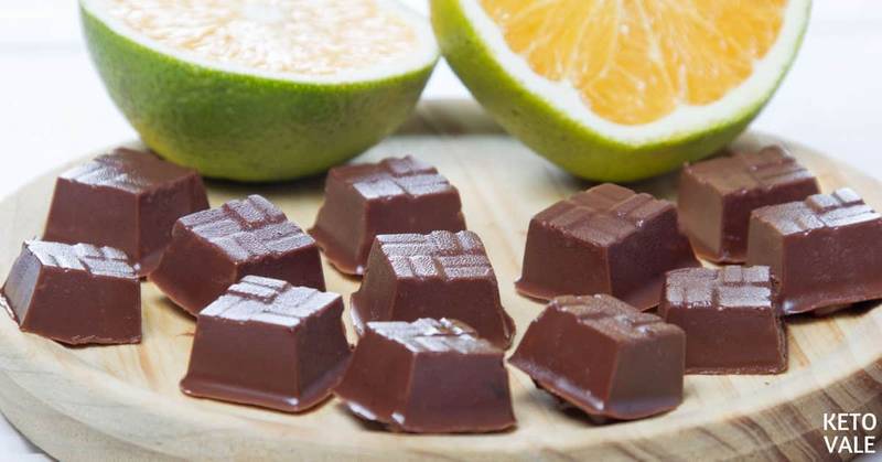 Orange Walnut Chocolate Fat Bombs