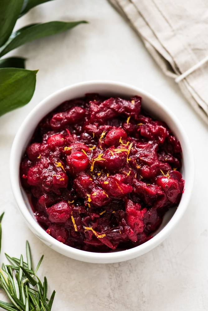 Easy Honey Cranberry Sauce Recipe