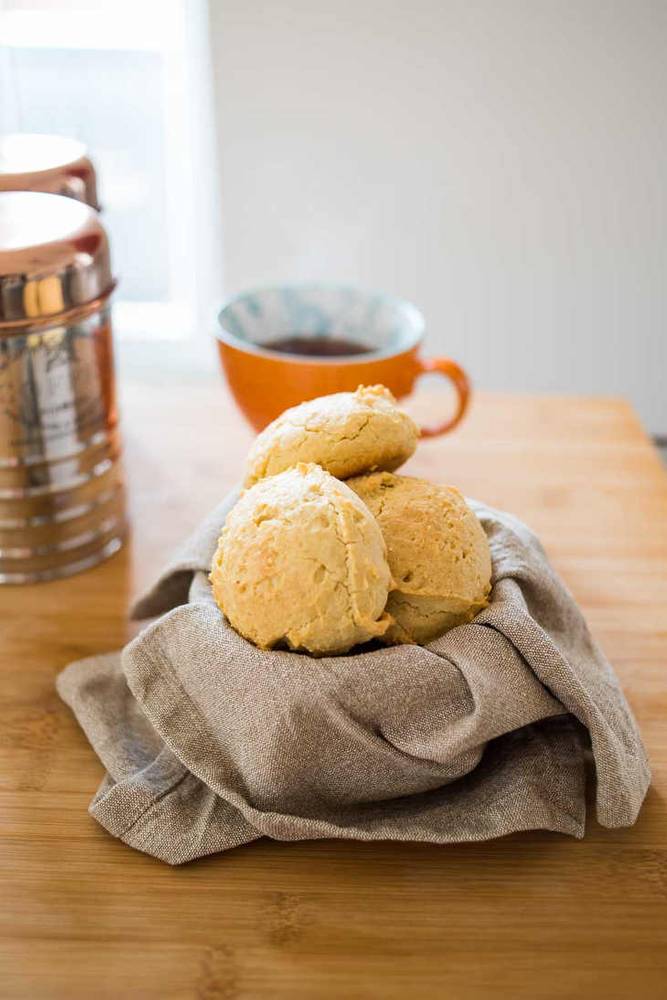 Keto Dairy-Free "Cheesy" Biscuits Recipe