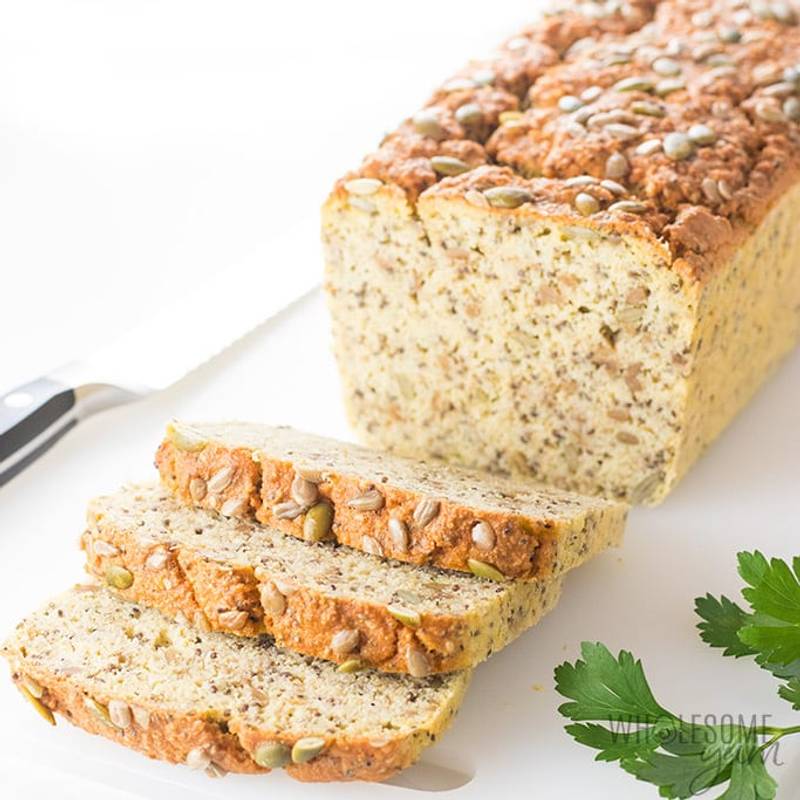 Keto Low Carb Coconut Flour Bread Recipe