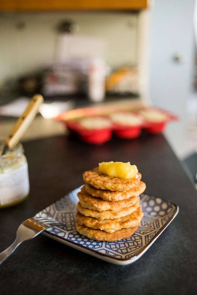 Keto Chicken Bacon Pancakes Recipe