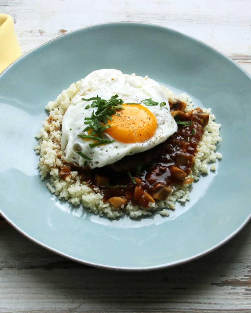 Keto Loco Moco Burger