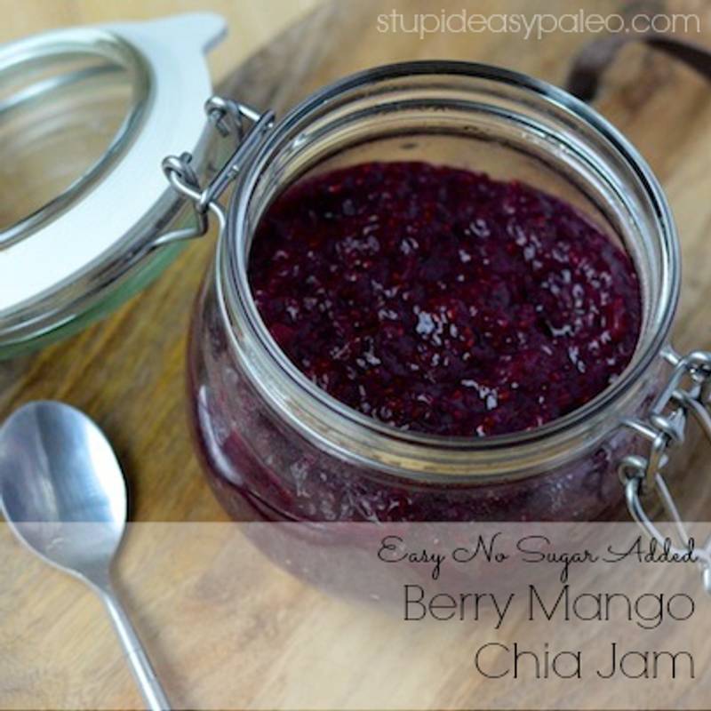 Berry Mango Chia Jam Recipe
