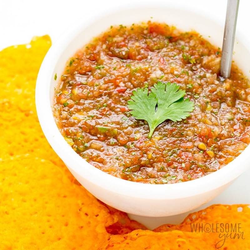 The Best Homemade Salsa with Fresh Tomatoes & Cilantro Recipe - 5 Ingredients