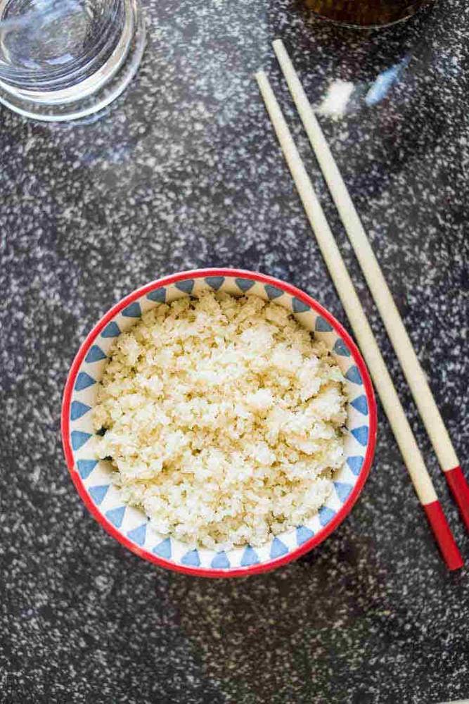 Keto Cauliflower White Rice Recipe