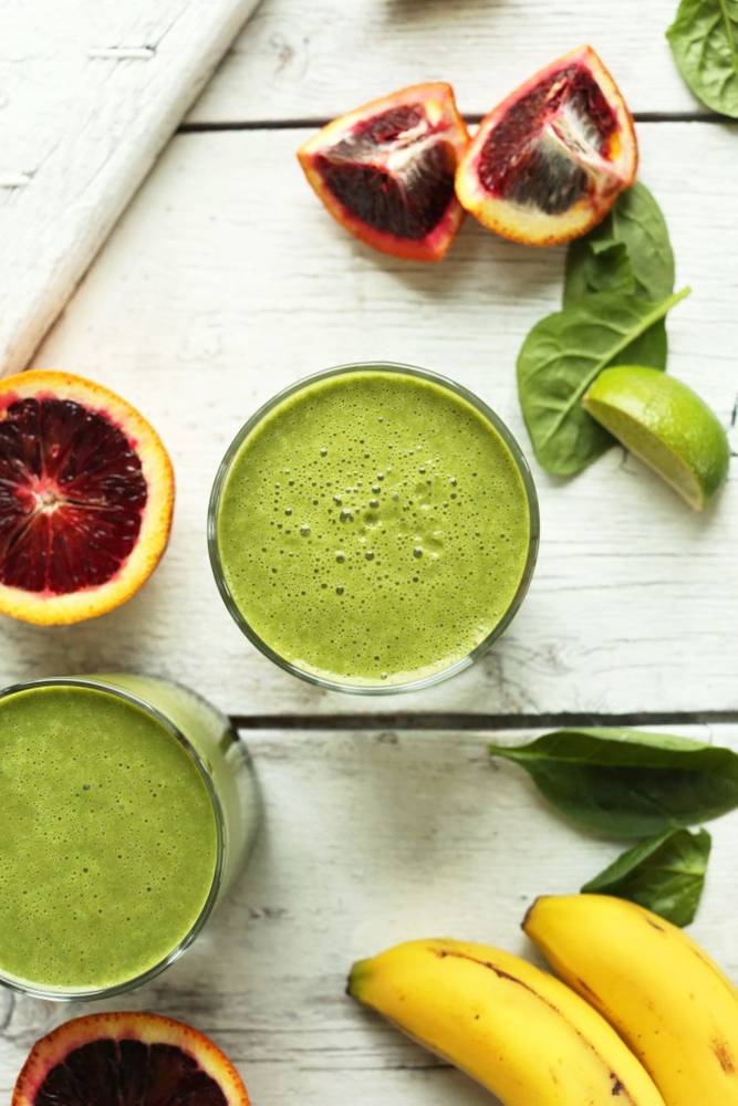 Blood Orange Green Smoothie