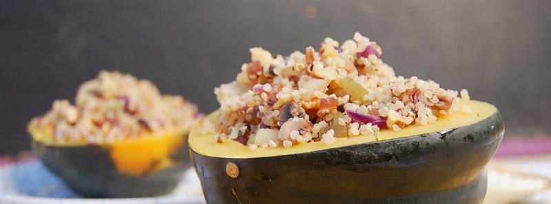 Stuffed Acorn Squash