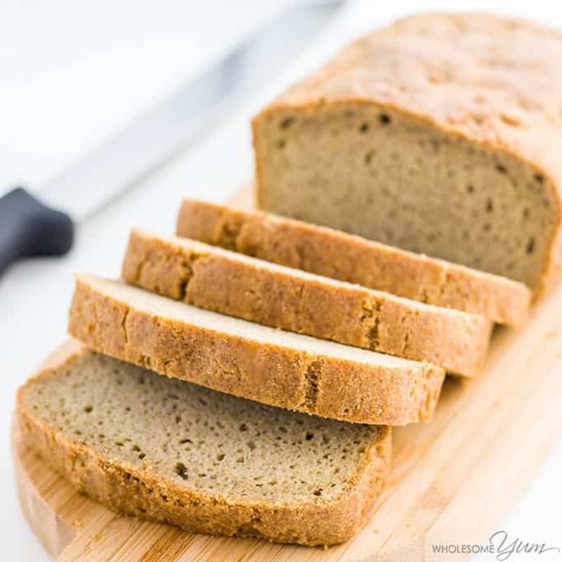 Easy Low Carb Bread Recipe - Almond Flour Bread (Paleo, Gluten-free)