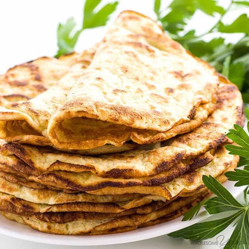 Low Carb Paleo Tortillas Recipe - 3 Ingredient Coconut Flour Wraps