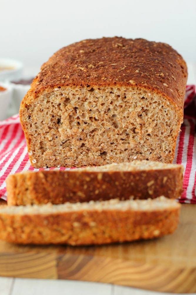 Easy No-Fail Wholewheat Bread