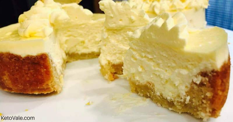 Keto Lemon Cheesecake
