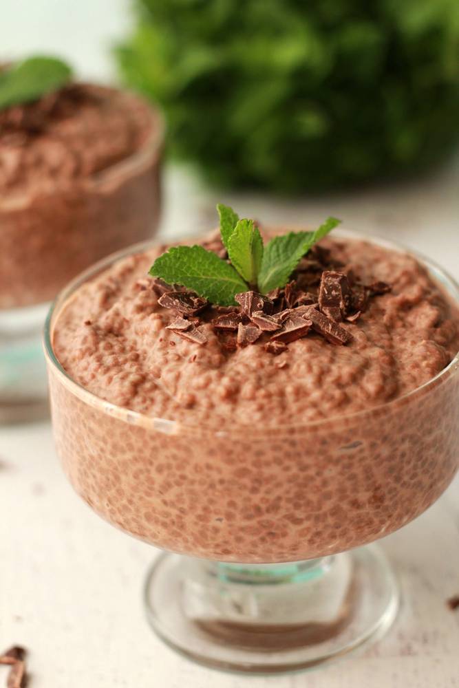 30 Minute Chocolate Chia Pudding