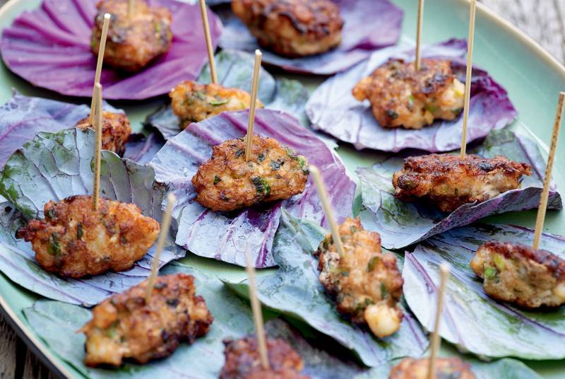 Wonderful shrimp fritters