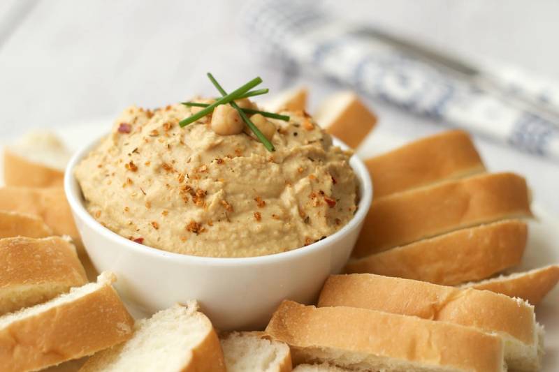 Spicy Vegan Hummus