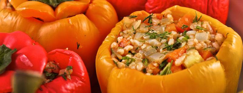 Greek Stuffed Peppers
