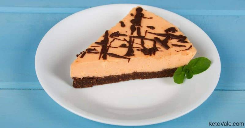 No Bake Orange Jelly Cheesecake