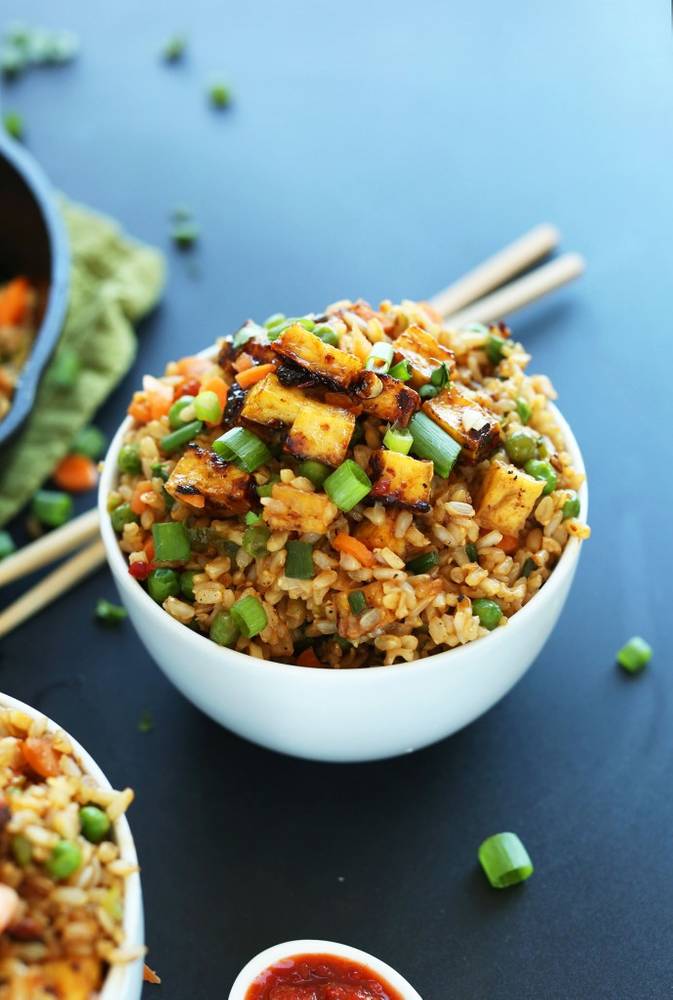 Easy Vegan Fried Rice