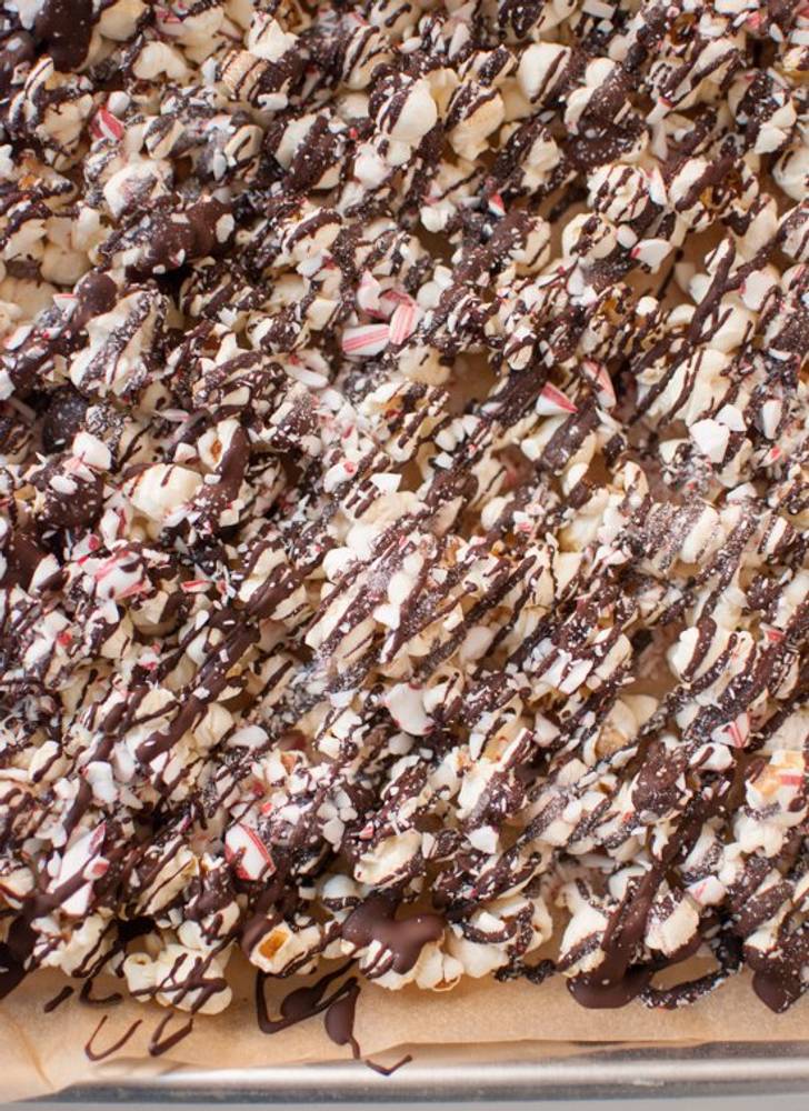 Peppermint Bark Popcorn