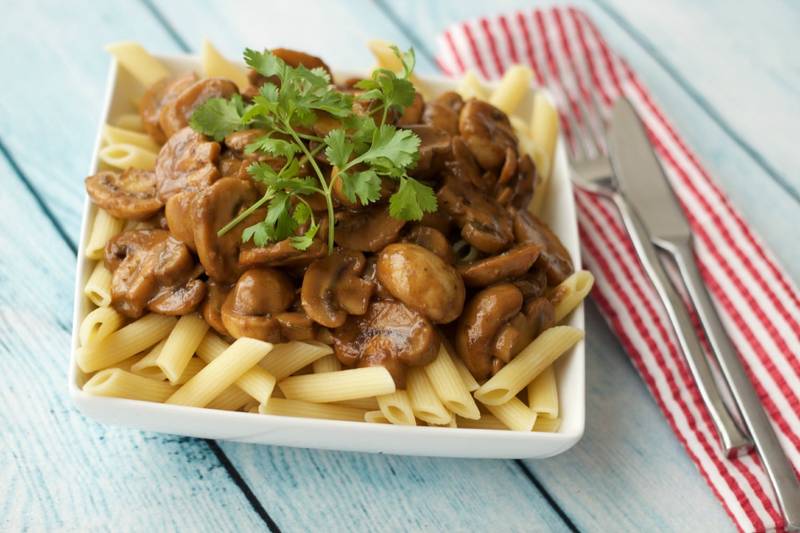 Tahini Mushroom Sauce