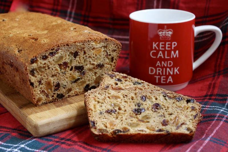Scottish Tea Bread (Fruit Loaf)