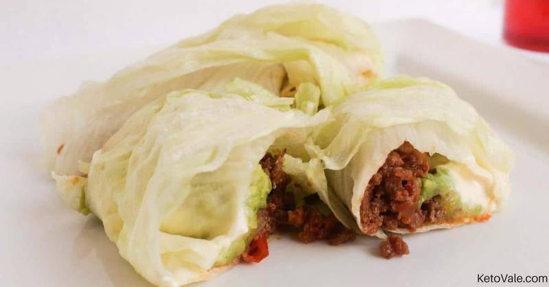 Lettuce Rolls with Ground Beef