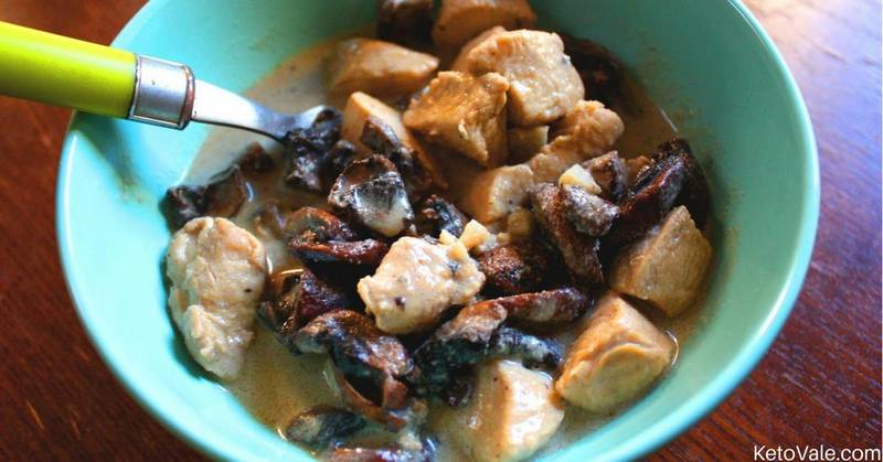 Creamy Parmesan Chicken with Mushrooms