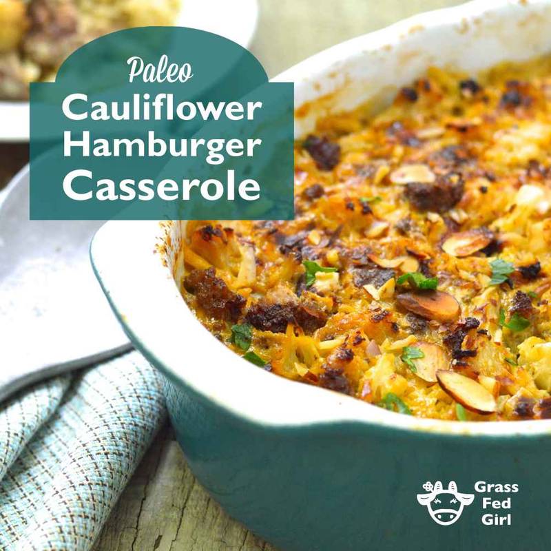 Keto and Low Carb Hamburger Casserole Recipe