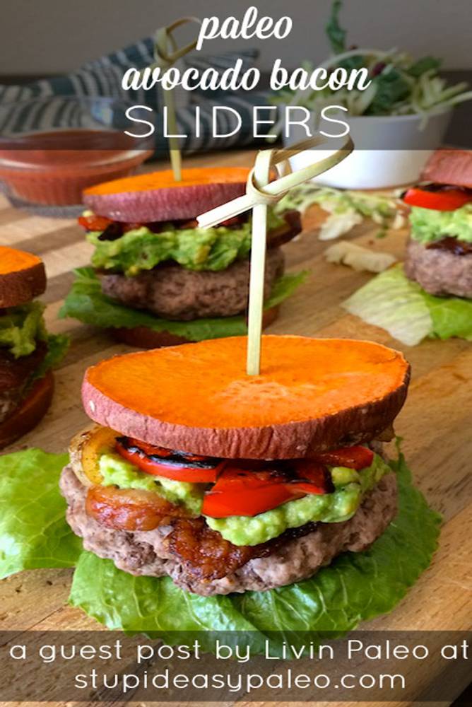 Paleo Avocado Bacon Sliders Recipe