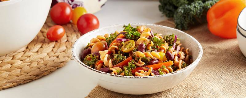 Rainbow Pasta Salad