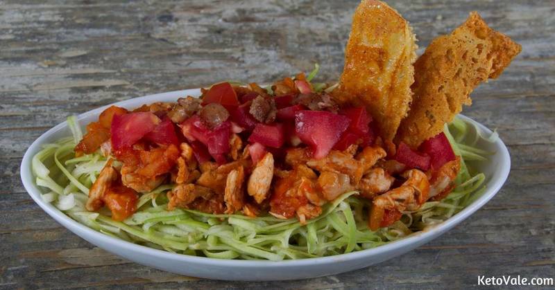 Zucchini Pasta With Chicken
