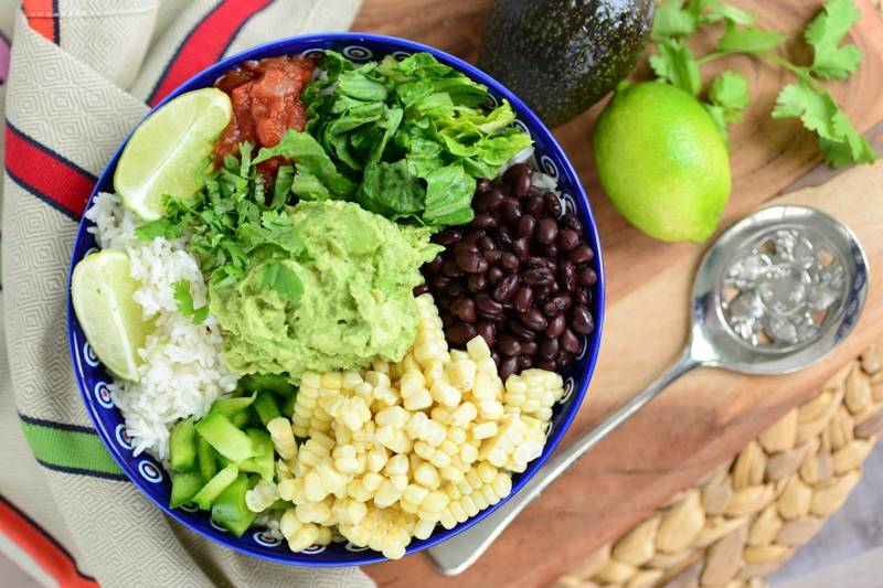 Vegan Burrito Bowl {gluten free}
