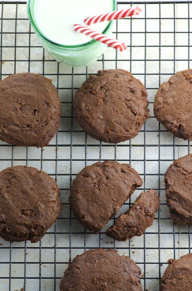 Chocolate Chocolate Chip Cookies