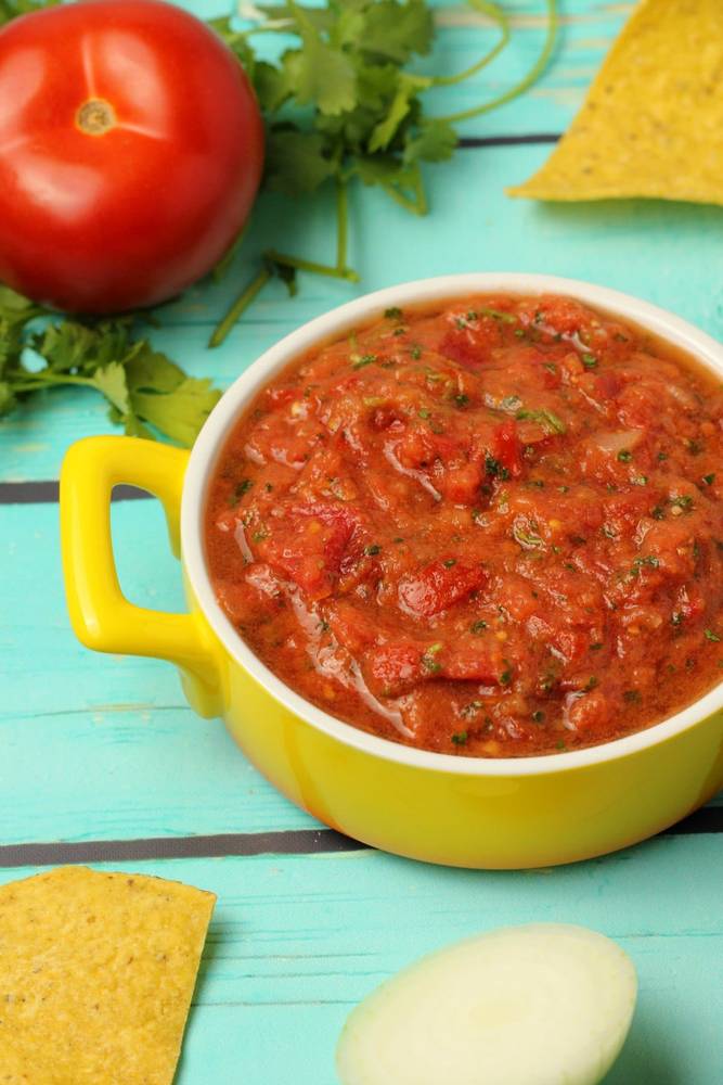 Homemade Salsa (Restaurant Style)