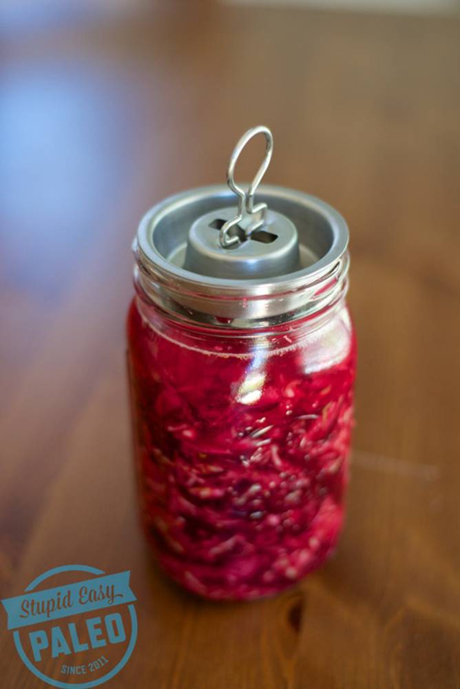 Beet Ginger Sauerkraut Recipe